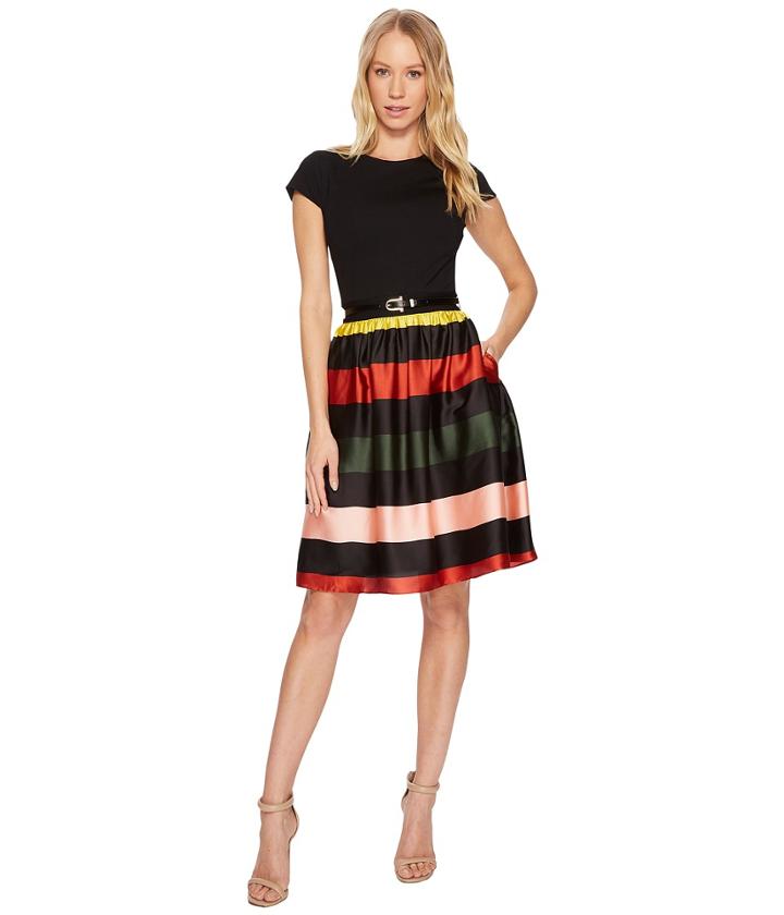 Ted Baker - Aneli Cruise Stripe Bow Midi Dress