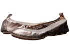 Yosi Samra Samara Metallic Leather Fold Up Flat