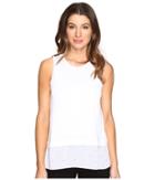 Michael Michael Kors - Sleeveless Crew Stud Woven Mix