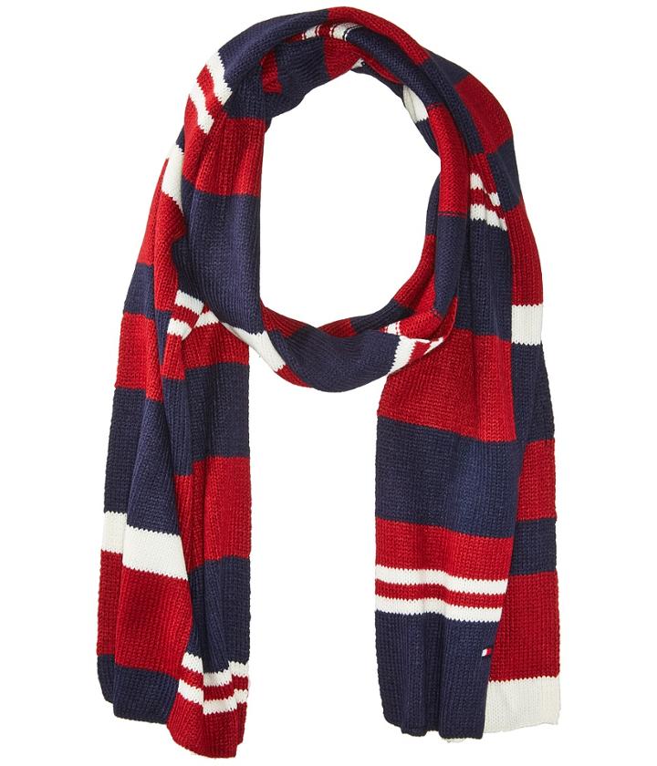 Tommy Hilfiger - Piece Color Blocked Stripe Scarf