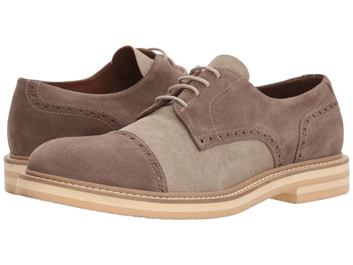 Eleventy - Suede/canvas Brogue