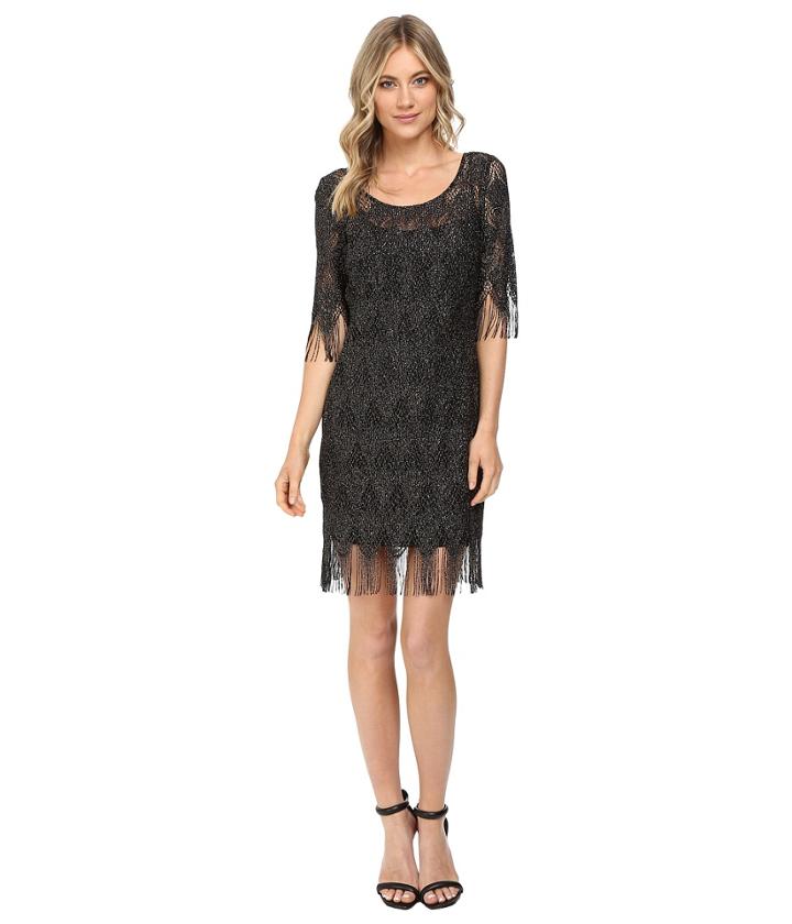 Jessica Simpson - Metallic Frindge Dress