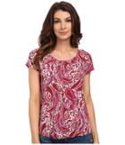 Lucky Brand - Printed Paisely Top