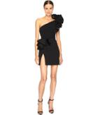 Dsquared2 - Colby One Shoulder High Ruffle Dress