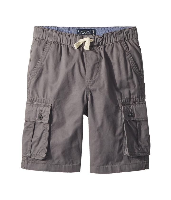 Lucky Brand Kids - Pull-on Cargo Woven Shorts