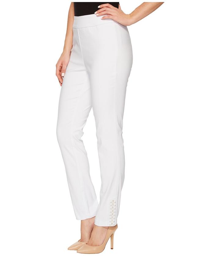 Tribal - Stretch Bengaline 28 Pull-on Pants With Stud Detail