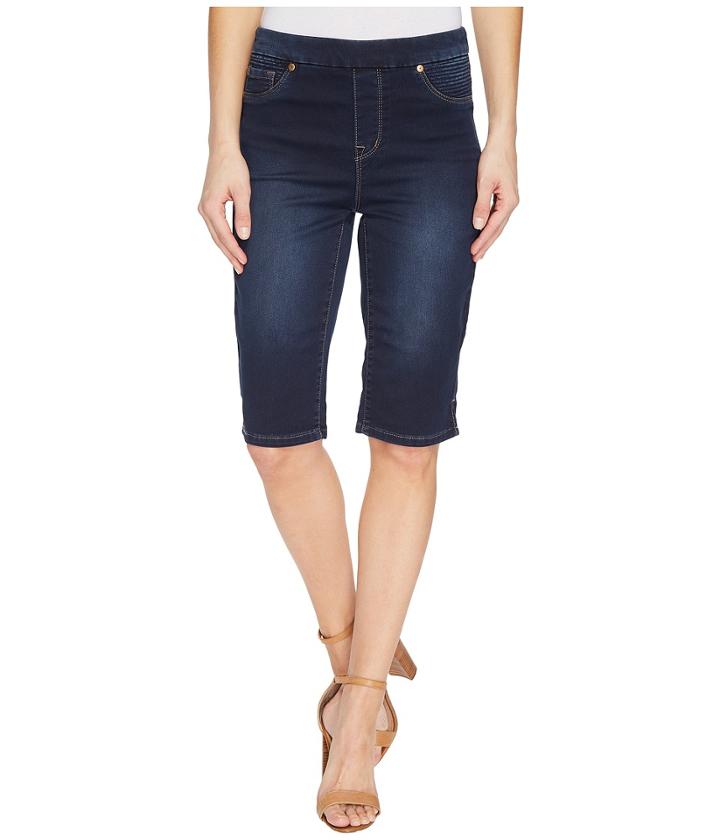 Tribal - Pull-on 13 Bermuda Dream Jeans In Navy Blast