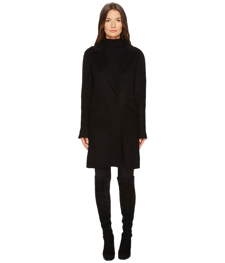 Diane Von Furstenberg - Diane Double Face Wool Single Button Overcoat