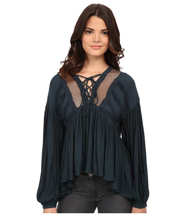 Free People - Don't Let Go Peasant Top