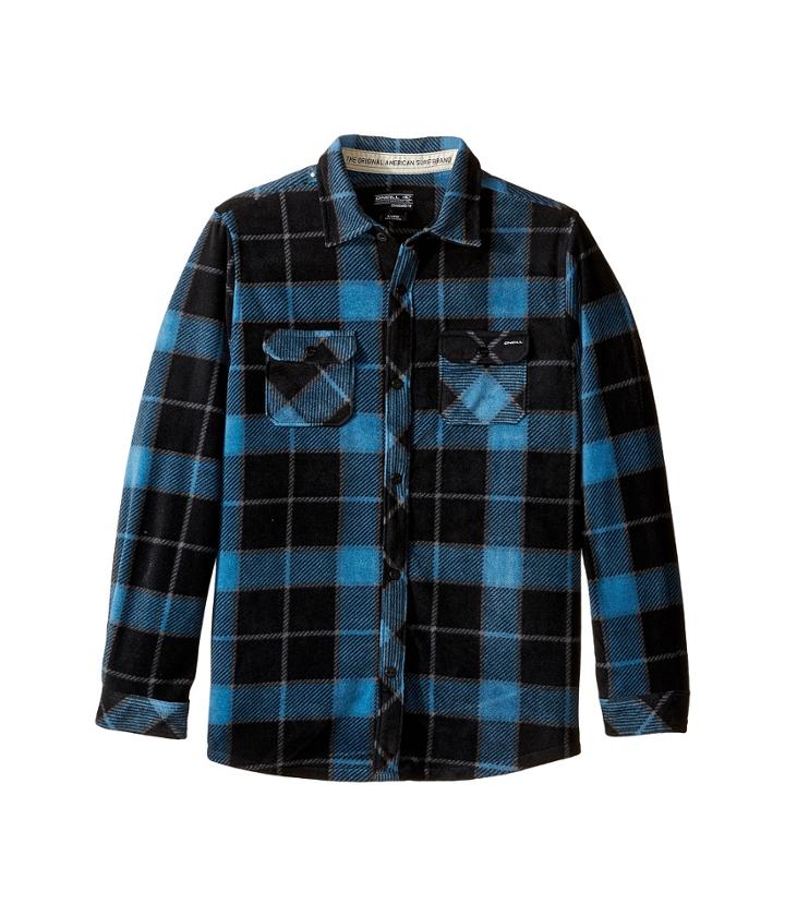 O'neill Kids - Glacier Big Plaid Long Sleeve Shirt