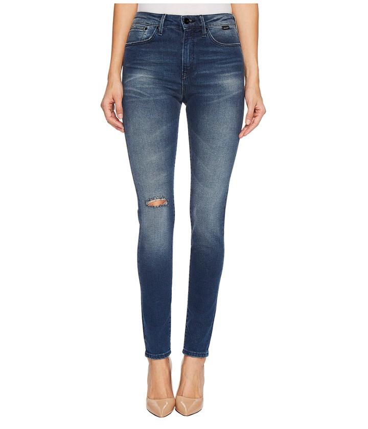 Mavi Jeans - Lucy High-rise Super Skinny In Dark Vintage Gold Icon
