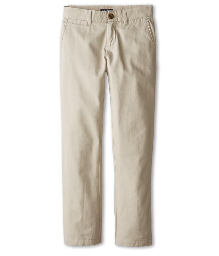 Nautica Kids - Flat Front Twill Pants