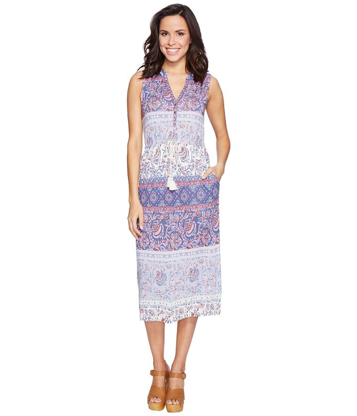Lucky Brand - Floral Mixed Print Dress