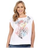 Roper - Plus Size 0229 Hi-lo Boxy Tee