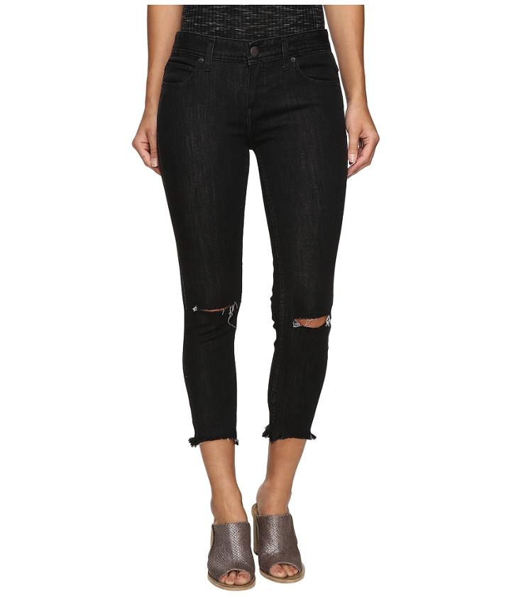 Free People - Jeans Skinny Destroyed In Carbon