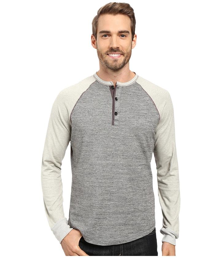 True Grit - Twisted Heathers Raglan Henley