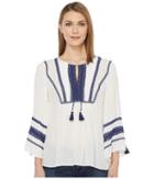 Hale Bob - Home Free Crinkle Rayon Gauze Top