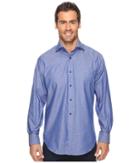 Thomas Dean &amp; Co. - Long Sleeve Dot Sport Shirt French Cuff
