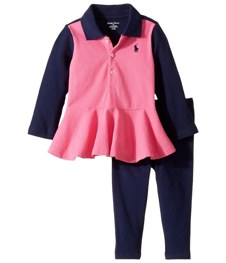 Ralph Lauren Baby - Cotton Jersey Jodhpur Leggings Set