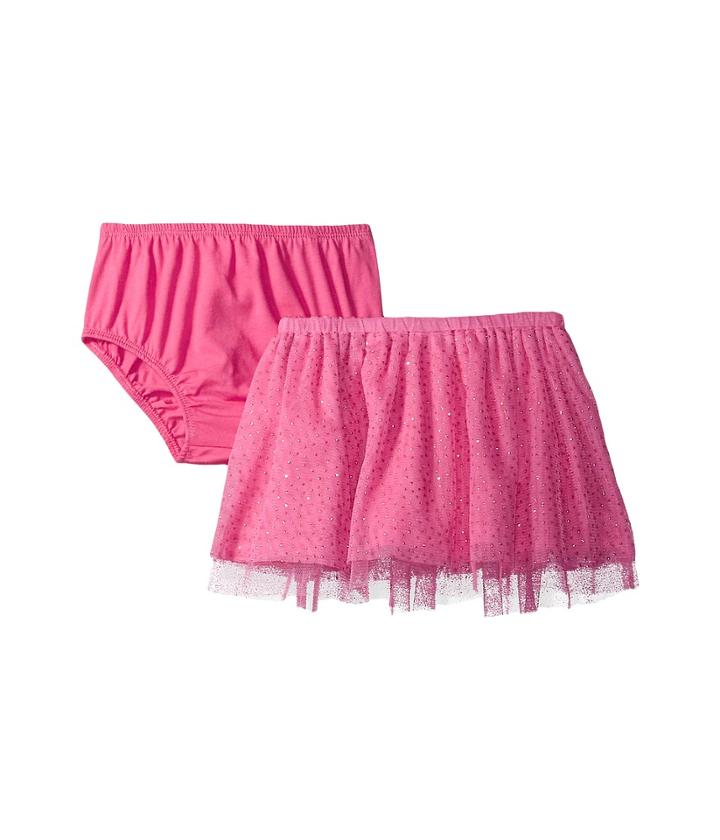 Mud Pie - Pink Mesh Skirt And Bloomers