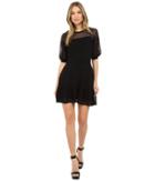Red Valentino - Cotton Yarn Organza Dress