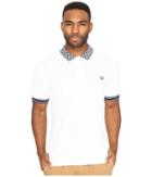 Fred Perry - Chequerboard Collar Pique Shirt