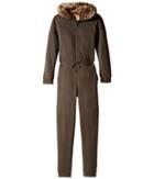 C&amp;c California Kids - Jumpsuit W/ Snap Out Fur Lining