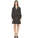 Kate Spade New York - Blot Dot V-neck Dress