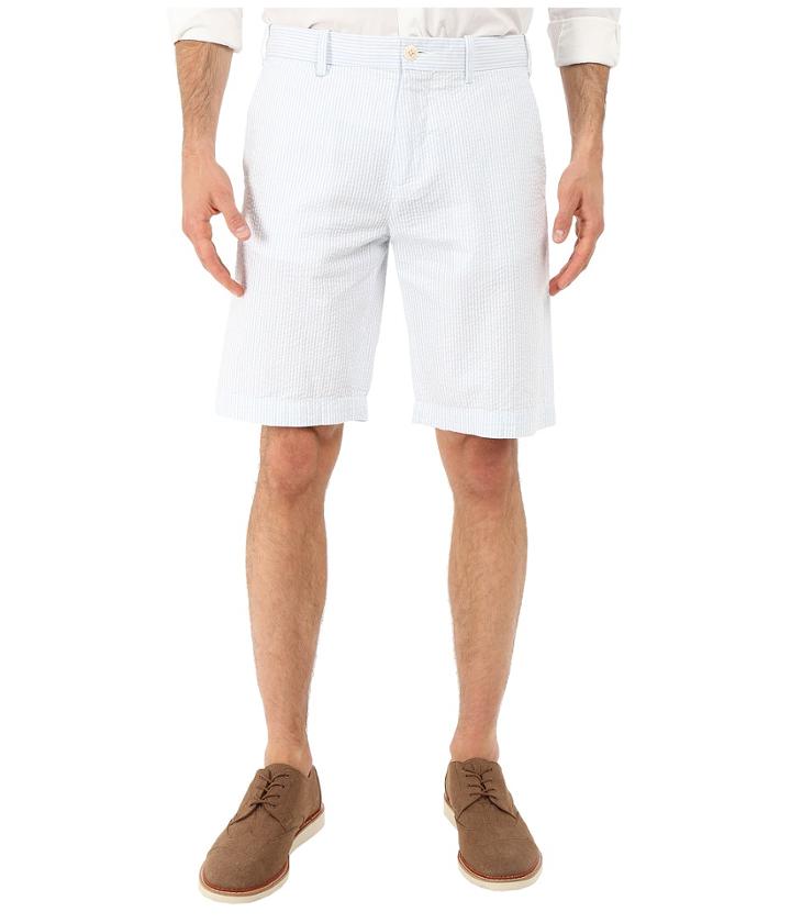 Lacoste - Seersucker Striped Bermuda Short
