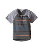 Splendid Littles - Mixed Stripe Short Sleeve Raglan Crew