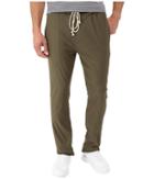 Rustic Dime - Icon Zipper Pants In Olive