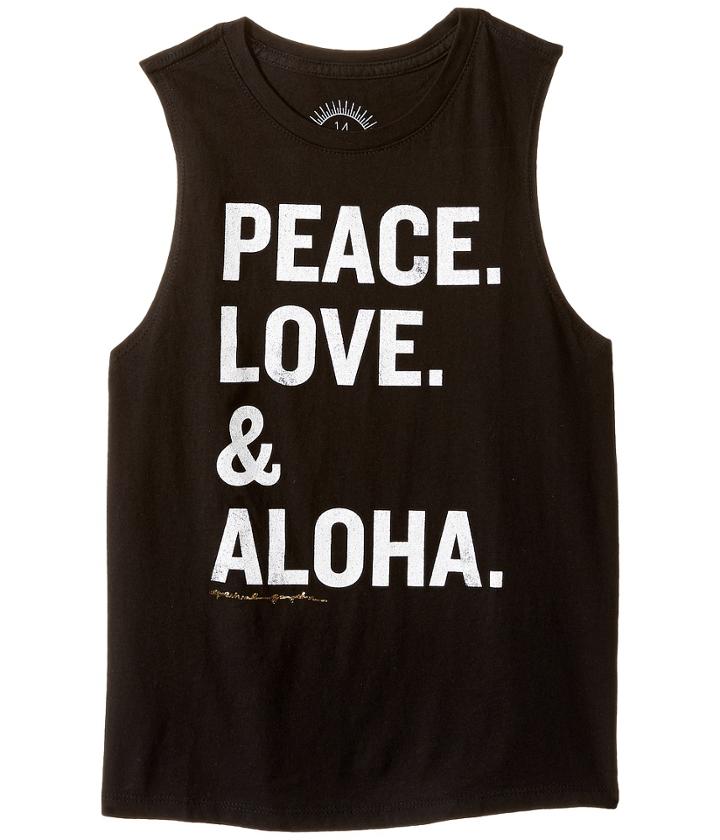 Spiritual Gangster Kids - Pla Stacked Muscle Tank Top