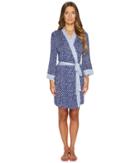 Oscar De La Renta Pink Label - Printed Rayon Span Clover Geo Print Wrap