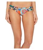 Luli Fama - Viva Cuba Reversible Zigzag Open Side Moderate Bikini Bottom