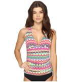 Bleu Rod Beattie - In Living Color Halter Tankini Top
