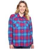 Roper - Plus Size 0510 Bright Ombre Plaid Western Shirt