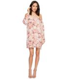 Miss Me - Halter Off The Shoulder Floral Dress