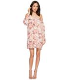 Miss Me - Halter Off The Shoulder Floral Dress