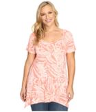 Fresh Produce - Plus Size Cancun Vintage Drape Tee