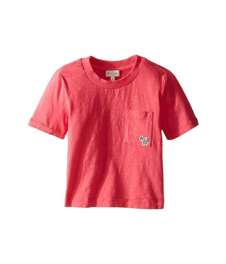 Paul Smith Junior - Short Sleeve Fuchsia Tee With Pocket