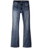7 For All Mankind Kids - Ginger Wide Leg Jeans In Swiss Alps
