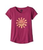 Life Is Good Kids - Here Comes The Sun Smiling Smooth Tee