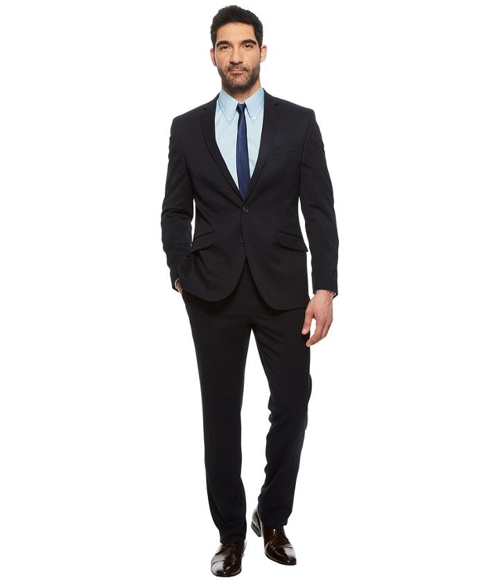Kenneth Cole Reaction - Slim Fit Finished Bottom Suit