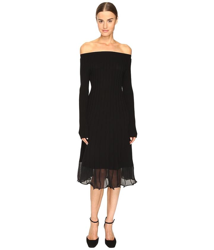 Sportmax - Selim Off The Shoulder Long Sleeve Dress