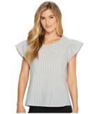 B Collection By Bobeau - Rae Ruffle Sleeve Top