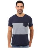 Calvin Klein Jeans - Short Sleeve Modern Stripe Block Crew