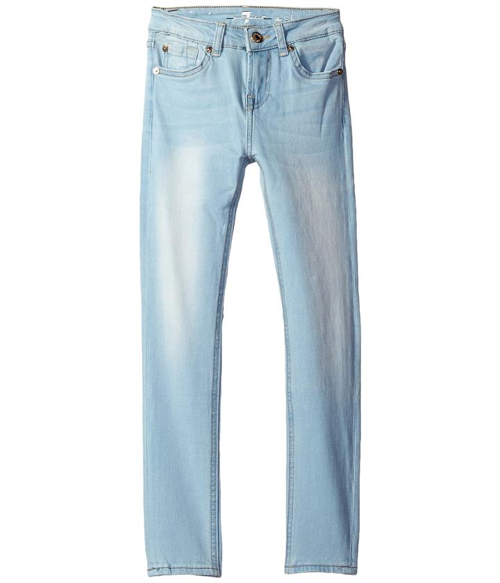 7 For All Mankind Kids - The Skinny Jeans In Daylight Blue