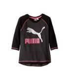 Puma Kids - 3/4 Sleeve Back Scoop Hem Top