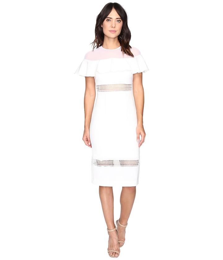 Nicole Miller - Helena Flutter Dress
