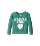 Chaser Kids - Cozy Fleece Nature Girl Ranglan Sweatshirt